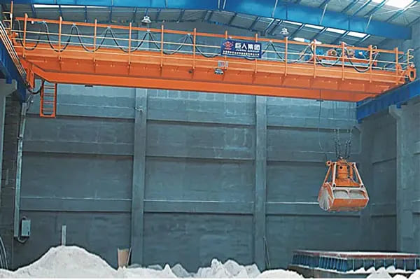 Automated Grab Bucket Overhead Crane