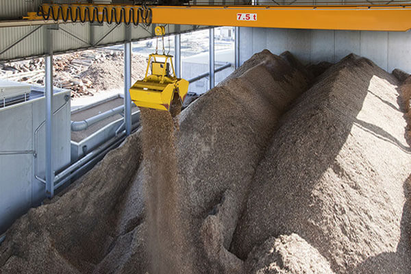 7.5t Automated Grab Bucket Overhead Crane