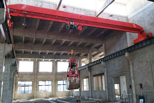 Automated Grab Bucket Overhead Cranes