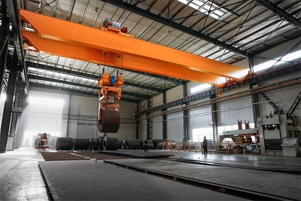 Automated Steel Coil Handling Crane