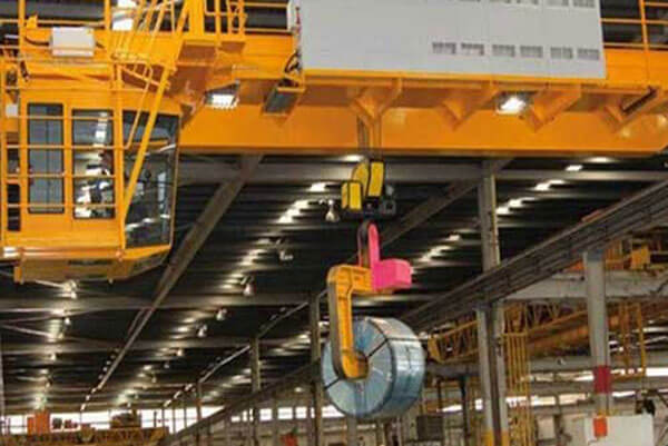 Automated Intelligent steel coil handling cranes