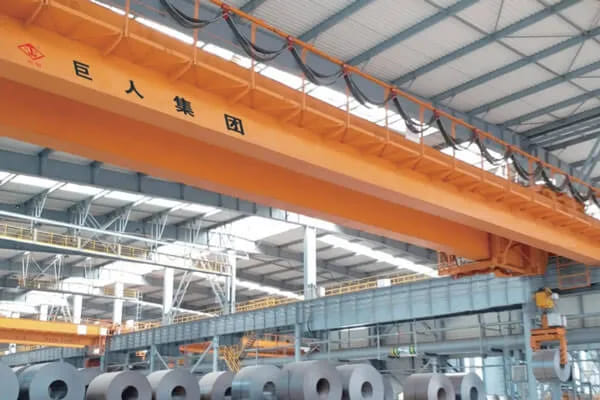 Automated Steel Coil Handling Crane