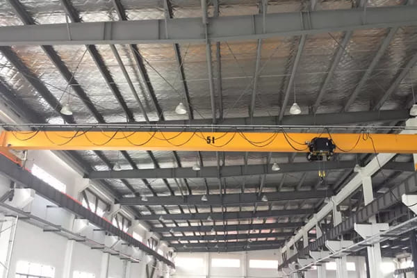 European single girder overhead crane