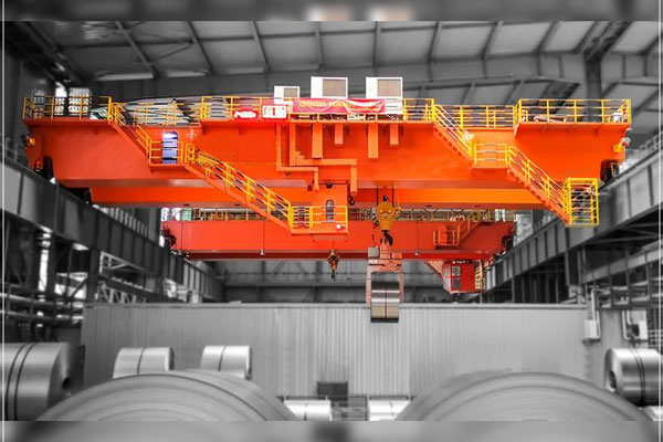 Automated Intelligent steel coil handling cranes