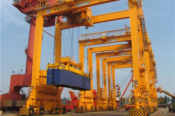 Rubber Tyred Container Gantry Crane